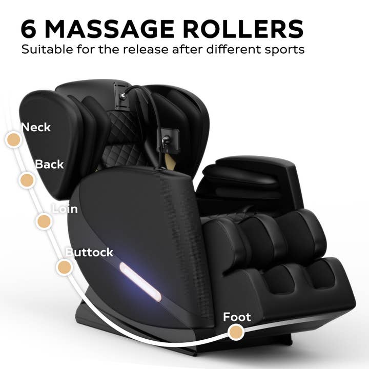 39F Inc. - Wholesale Chair - 2024 Full Body Zero Gravity Massage Recliner with Airbags4