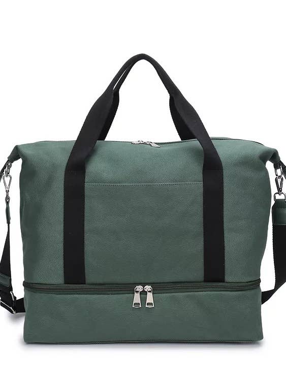 Canvas Duffel Bag - FDL18138 for wholesale by KATIE Q