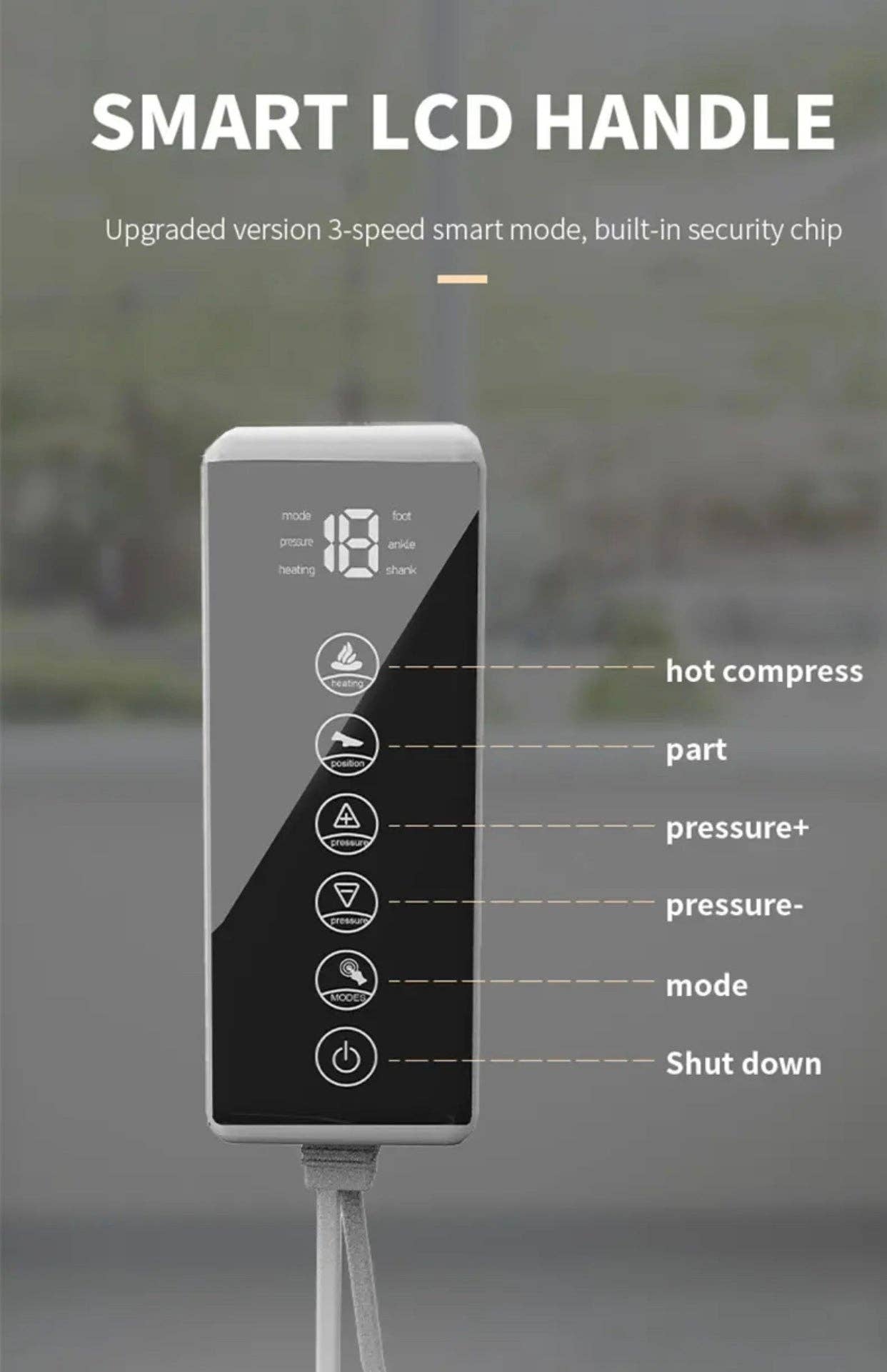 Nice Stuff Sales - Wholesale Body Massager - Pressotherapy machine/leg massager with air compression7