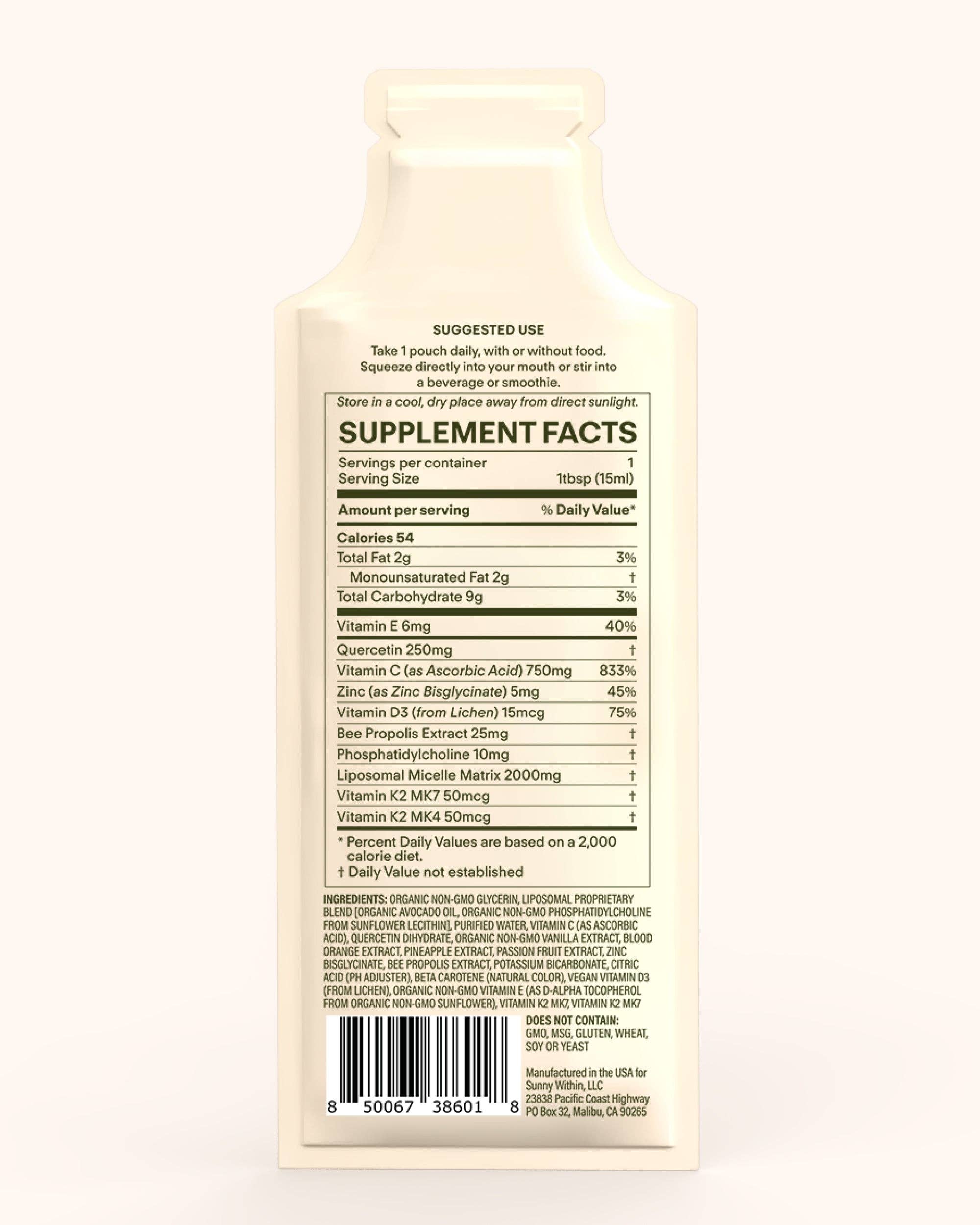 Sunny Within - Wholesale Oral Supplement/Vitamin - Immunity5