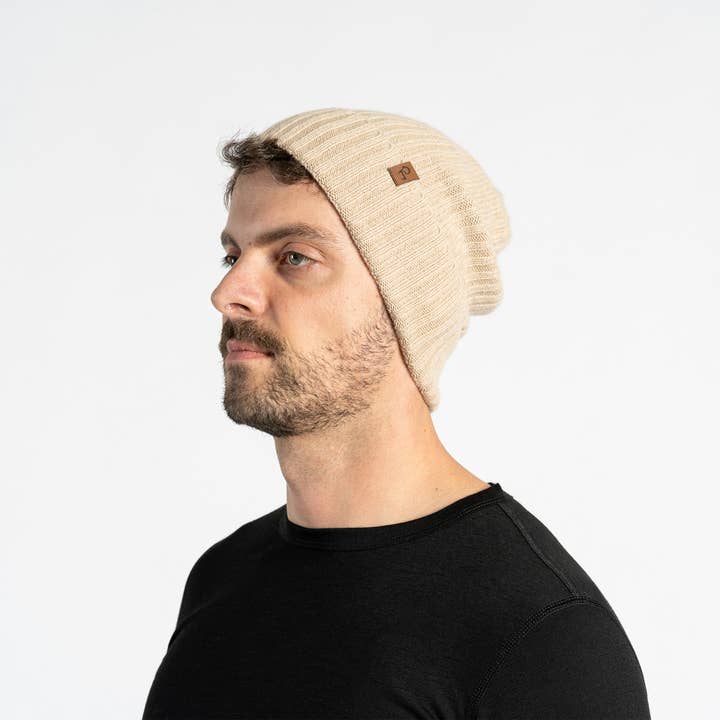 menique - Wholesale Beanie - Men's - Men's Cashmere Beanie Hat Knitted Merino