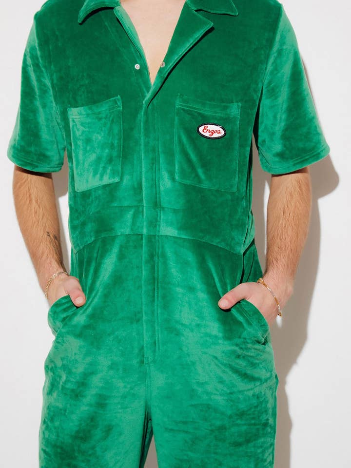 Hombre - Mono de Terciopelo Aprés para venta al por mayor de ENZOS Inactive Wear