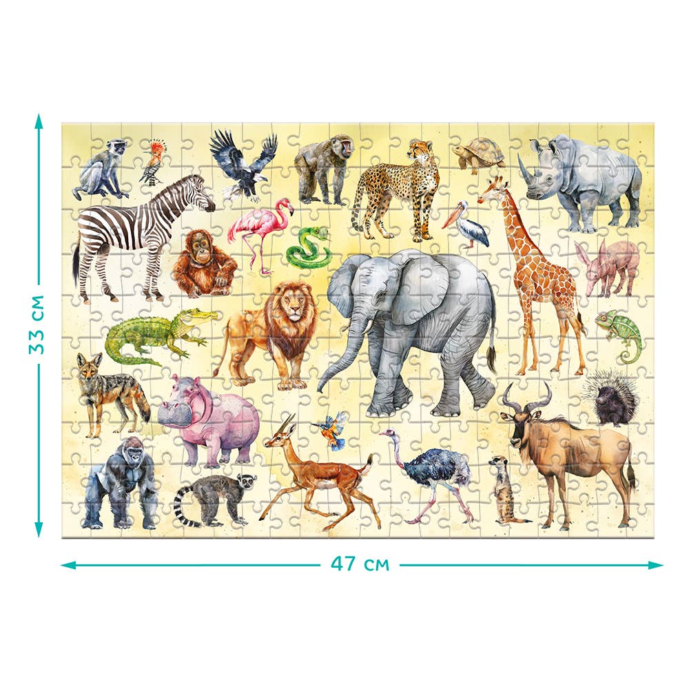 DoDo Brand – Großhandel Puzzle – Kinder – Brettspiel-Puzzle für Kinder Safari-Tiere4
