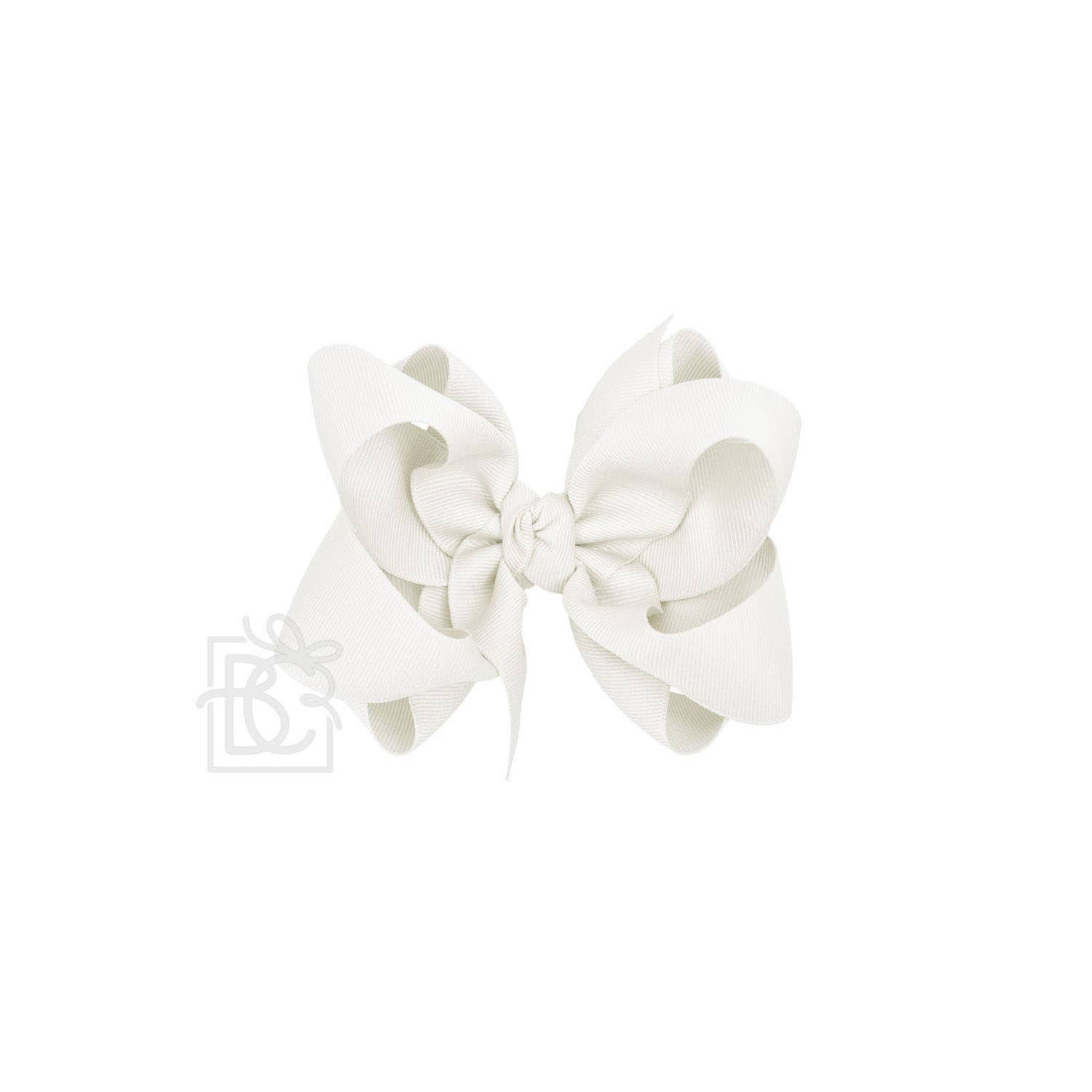 Beyond Creations, LLC - Wholesale Hair bow – Kids - MULTI-LOOP GROSGRAIN BOW ON CLIP64