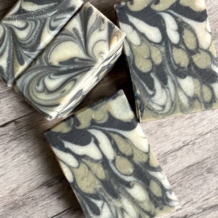 Hunting Camp (Frankincense, Eucalyptus & Pine) for wholesale by Mountain Goat Soap Company