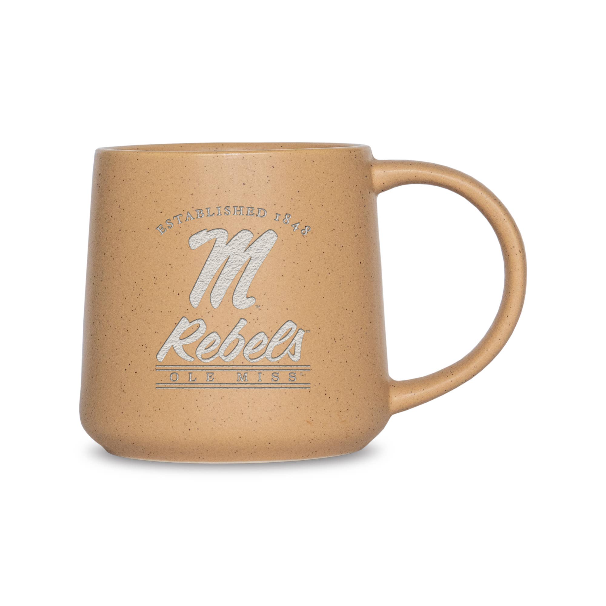 Rico Industries - Wholesale Coffee Mug - Mississippi Ole Miss Rebels 16oz Ceramic Taper Mug0