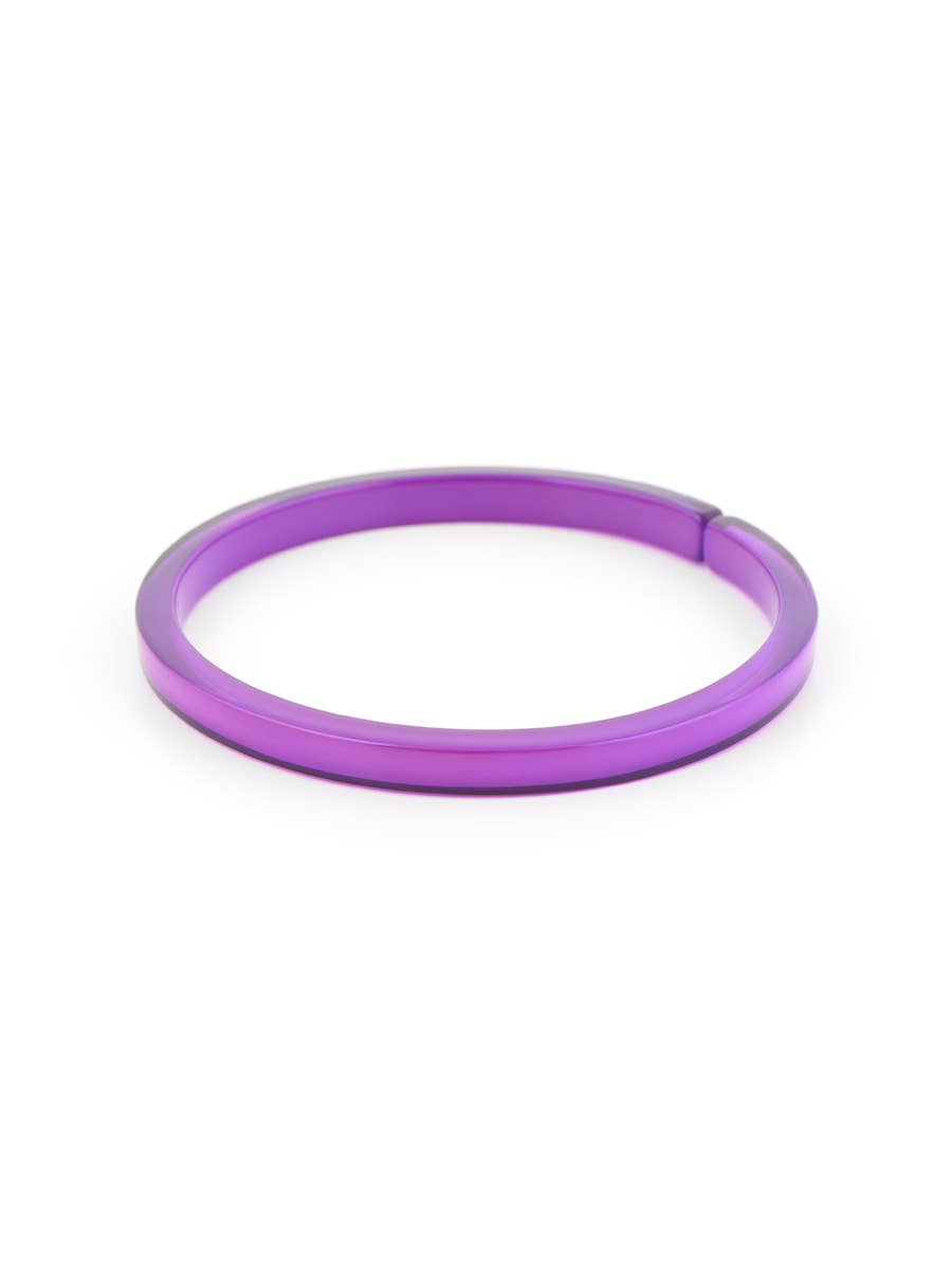 ZENZII Jewelry - Wholesale Bangle Bracelet - Love Stack Resin Acrylic Bracelet17