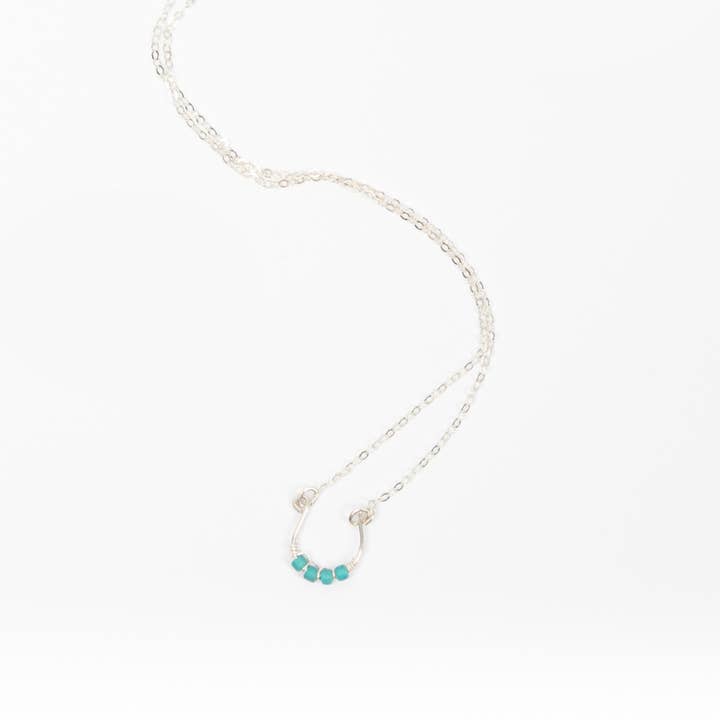 Forai - Vente Colliers à pendentif - Collier Moab Western Horseshoe en argent sterling