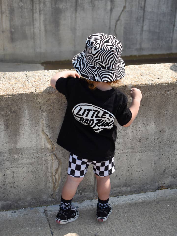 Little Rad Kid - Wholesale Shorts - Kids - Checkered bikers2