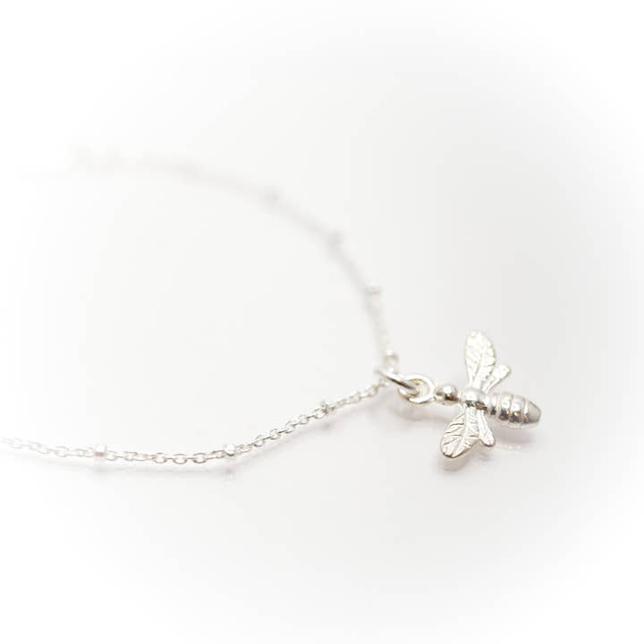 Sterling Silver Bee Satellite Bracelet for wholesale by Sophellie Jewellery