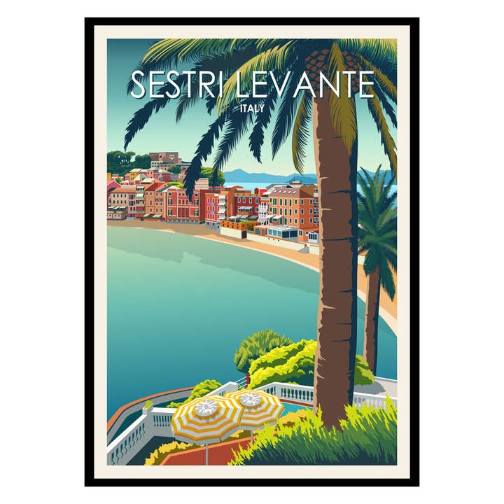 Sestri Levante Italy Poster for wholesale by Places of Art