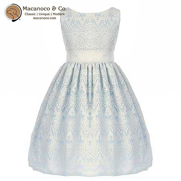 Vestido Dream Couture Race - Azul por atacado de Macanoco and Co.