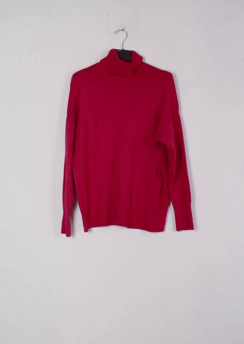 LÉA & LUC – wholesale Knitted jumper – Women′s – Turtleneck sweater with pockets REF. 003027