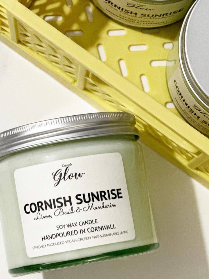 TARRO DE VELA PERFUMADA CORNISH SUNRISE, 250 ml para venta al por mayor de Cornish Glow