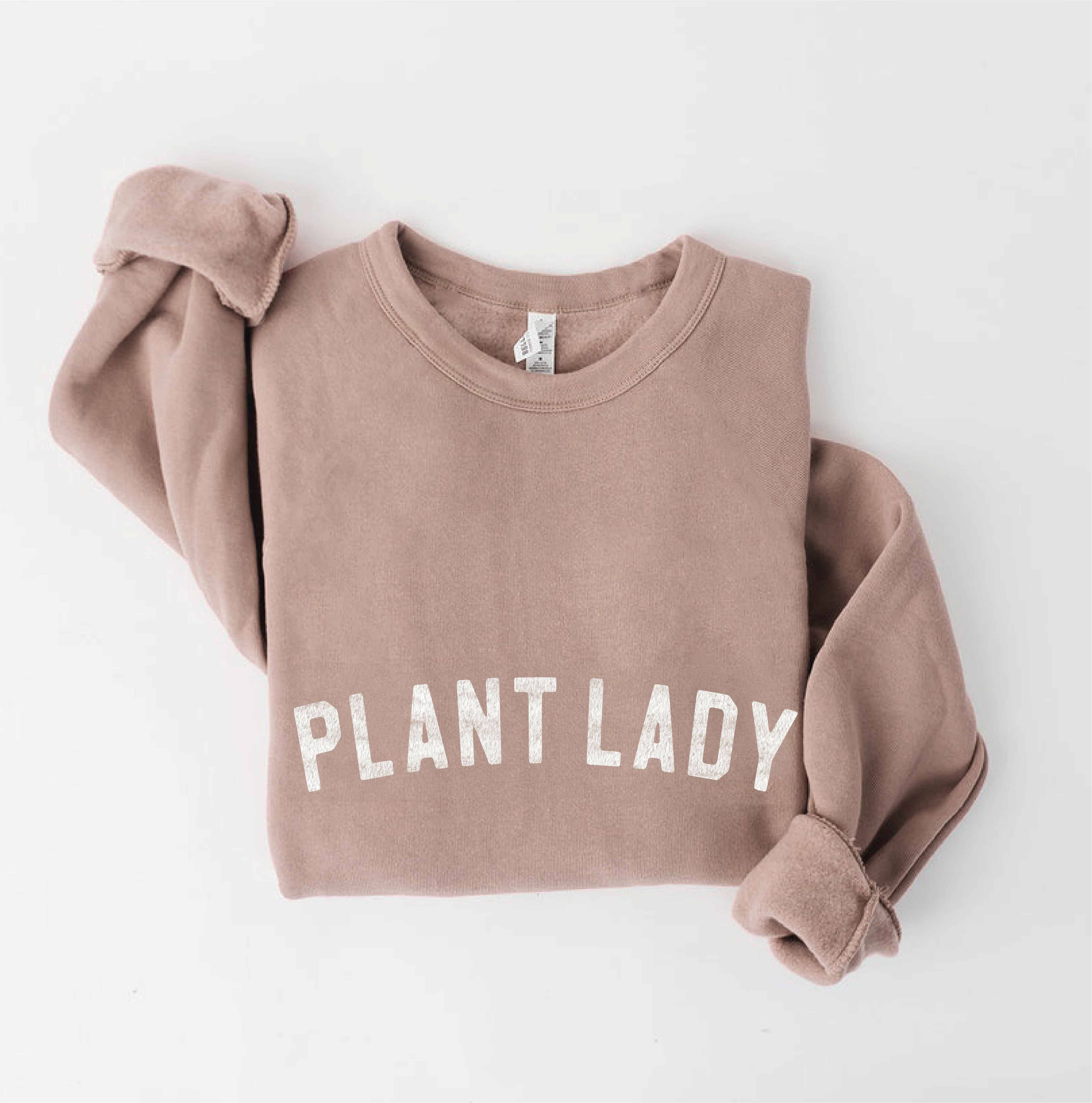 OAT COLLECTIVE - Vendita all'ingrosso Felpa stampata - Donna - Felpa grafica PLANT LADY6