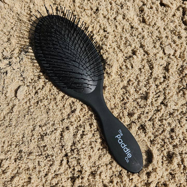 Midnight Elegance Black - Detangling Hair Brush for wholesale by The Paddle Co. Australia