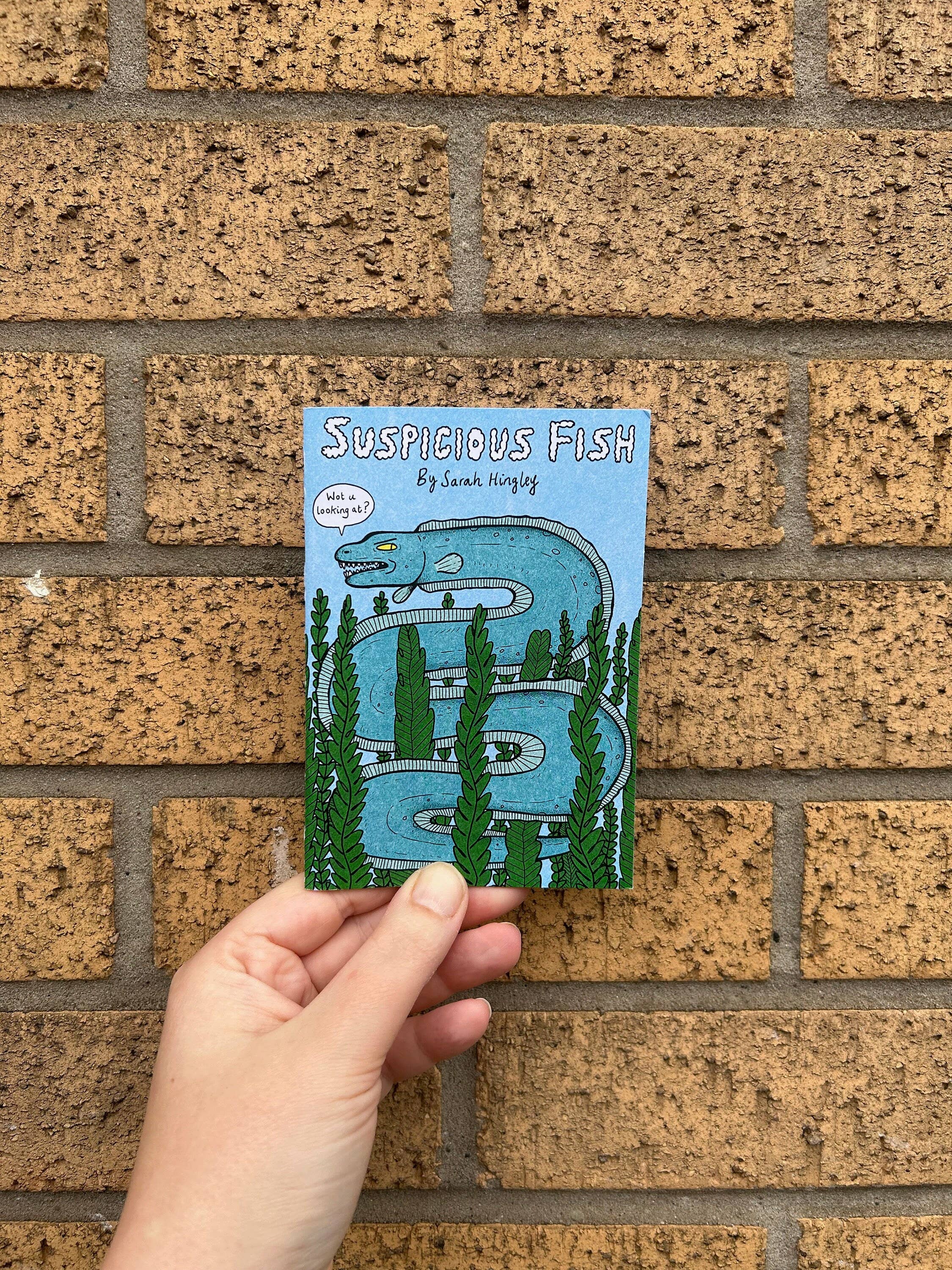 2B Or Not 2B - Wholesale Comic Book - Suspicious Fish Sazzsquatch Undersea Comic Zine A66