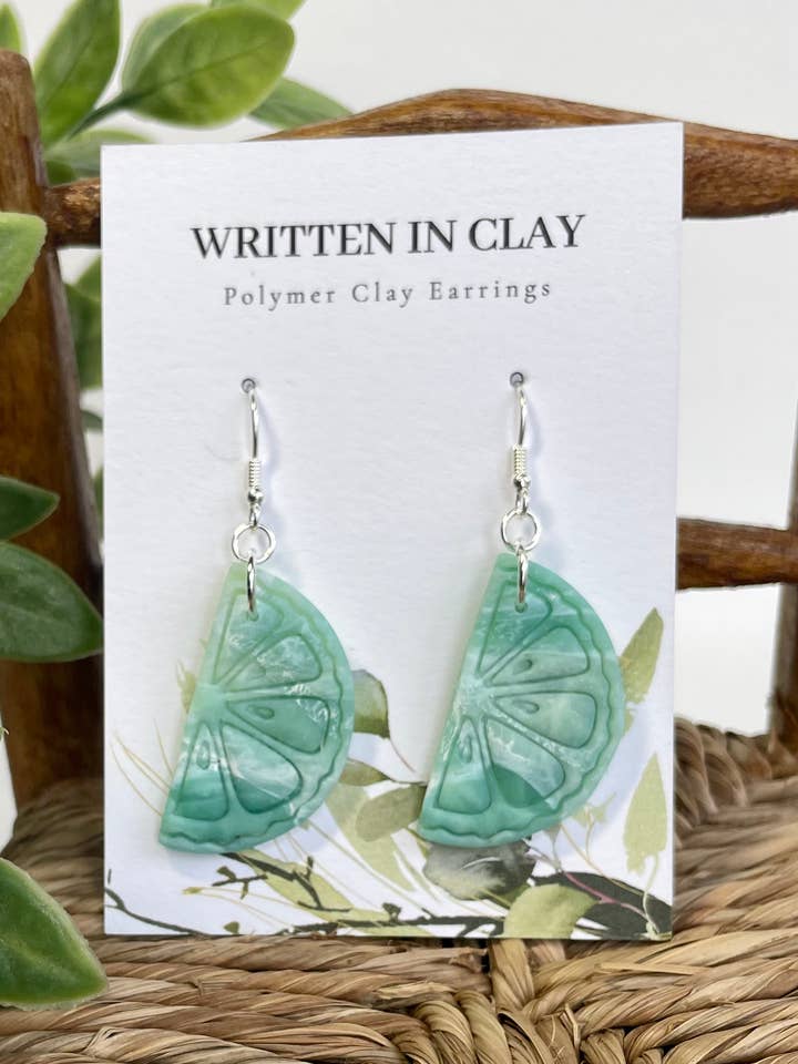 Lime Wedges - Semi Gennemsigtig for engroshandel hos Written In Clay