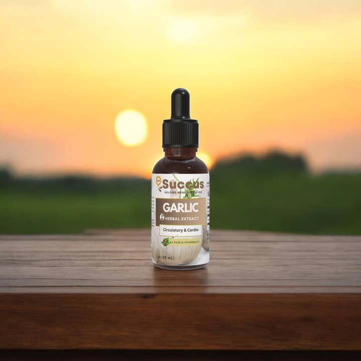 Succus - Wholesale Tincture - Garlic Tincture - Herbal Support for Overall Wellness