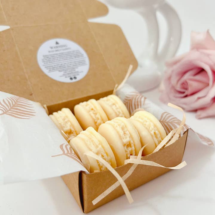 LMJ Candles - Wholesale Wax melt - Macaron Shaped Soy Wax Melts (Pack of 6)