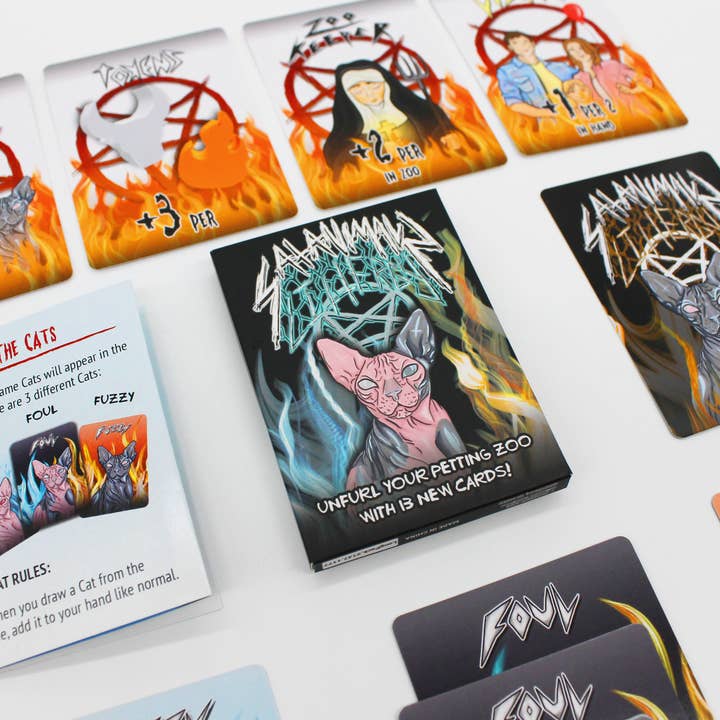 MEGA MINT Games – wholesale Card game – SATANIMALS: Littergy | Expansion | Demonic Card Game3