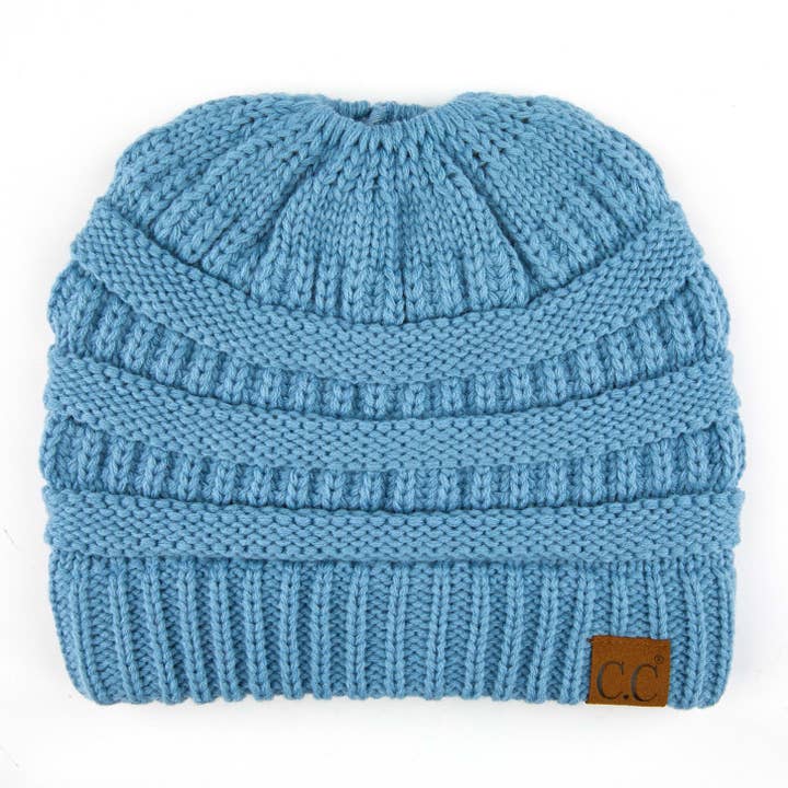 Truly Contagious - Wholesale Beanie - Kids - CC Kids Ponytail Beanie ( MB-847-KIDS )14