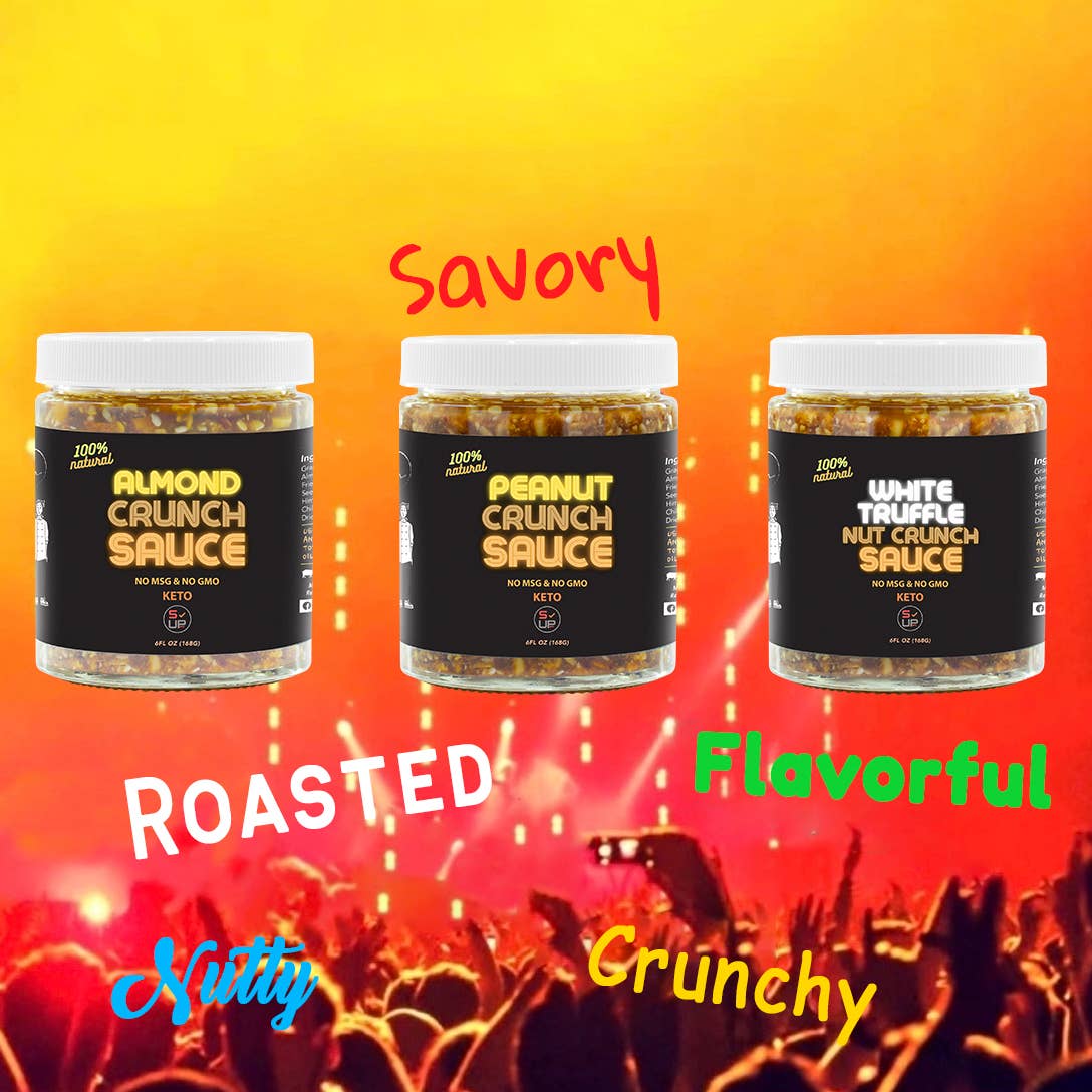 SAUCE UP NEW YORK - Wholesale Sauce - 100% All-Natural Nut-Crunch-Sauce - PEANUT6