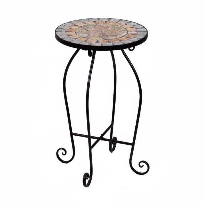 Mosaiksäule Metall Urbino Rund CMø35,5h59 für den Großhandel von Vacchetti