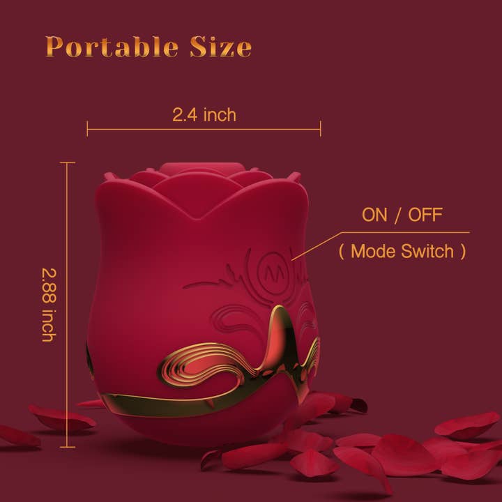Tracy’s Dog - Wholesale Sex Toy - Tracy's Dog Elegant Design La Rosa Vibrator