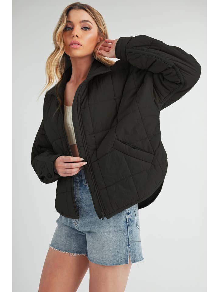 AEMI + CO - Wholesale Puffer Jacket - Women's - 5106EK Bebe Puffer Jacket
