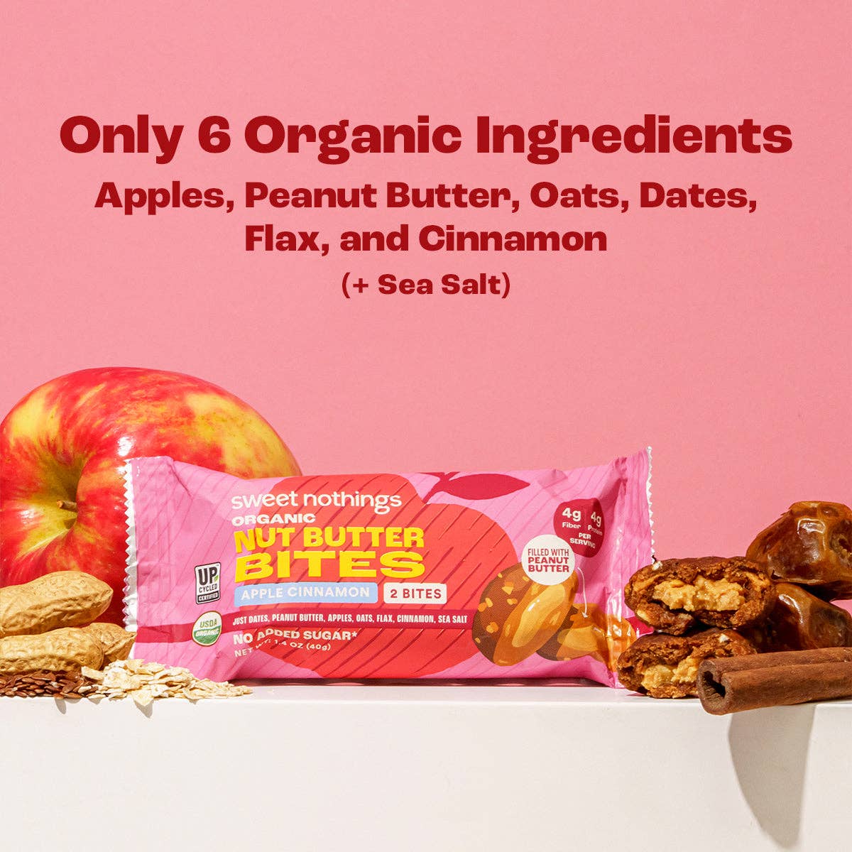 Sweet Nothings - Wholesale Snack Bar - Apple Cinnamon Nut Butter Bites – Energy Bites3