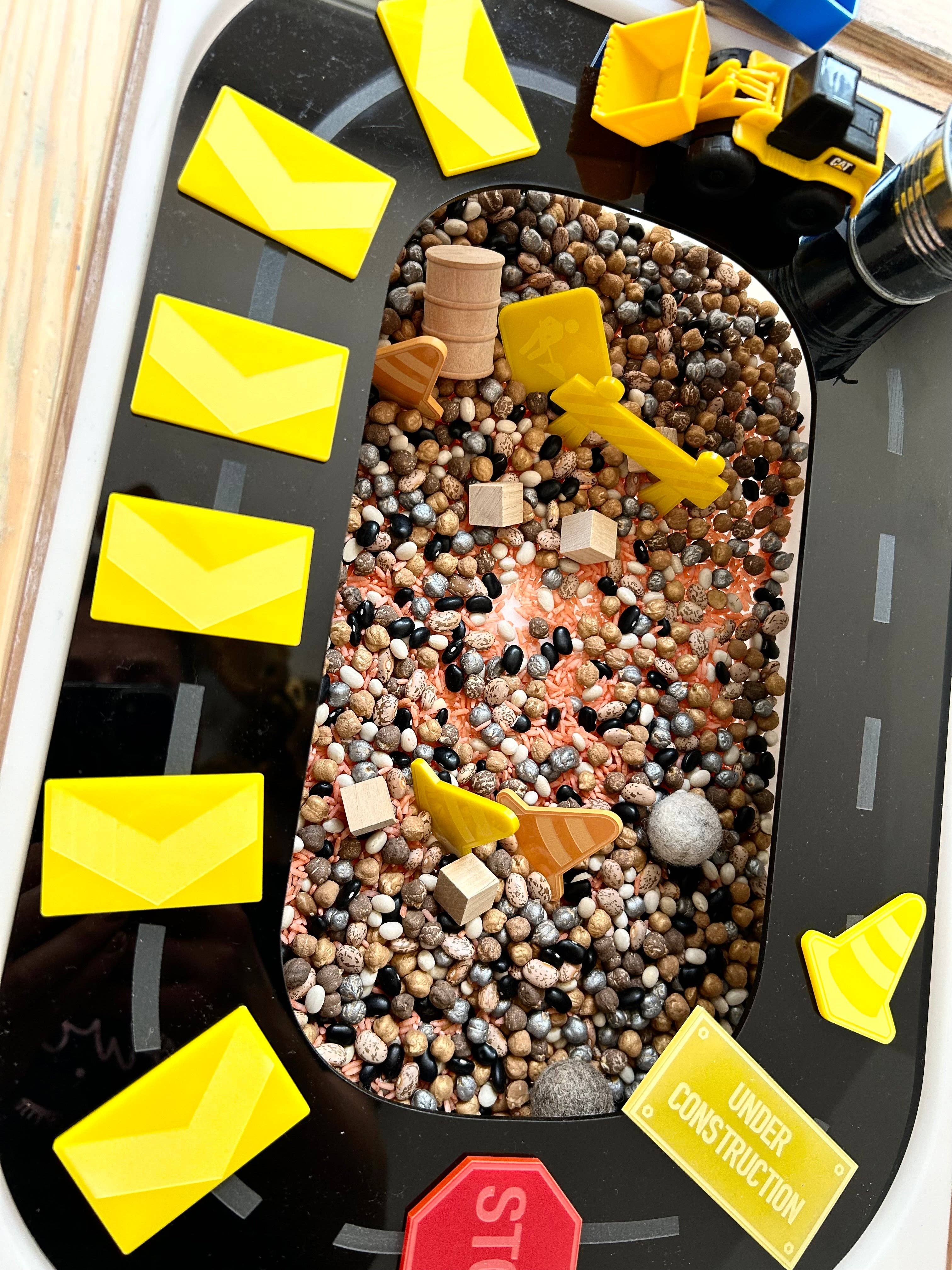 Stars and Sensory – wholesale Leksaksset - Barn – Stor insats för byggväg och tåg i Flisat18