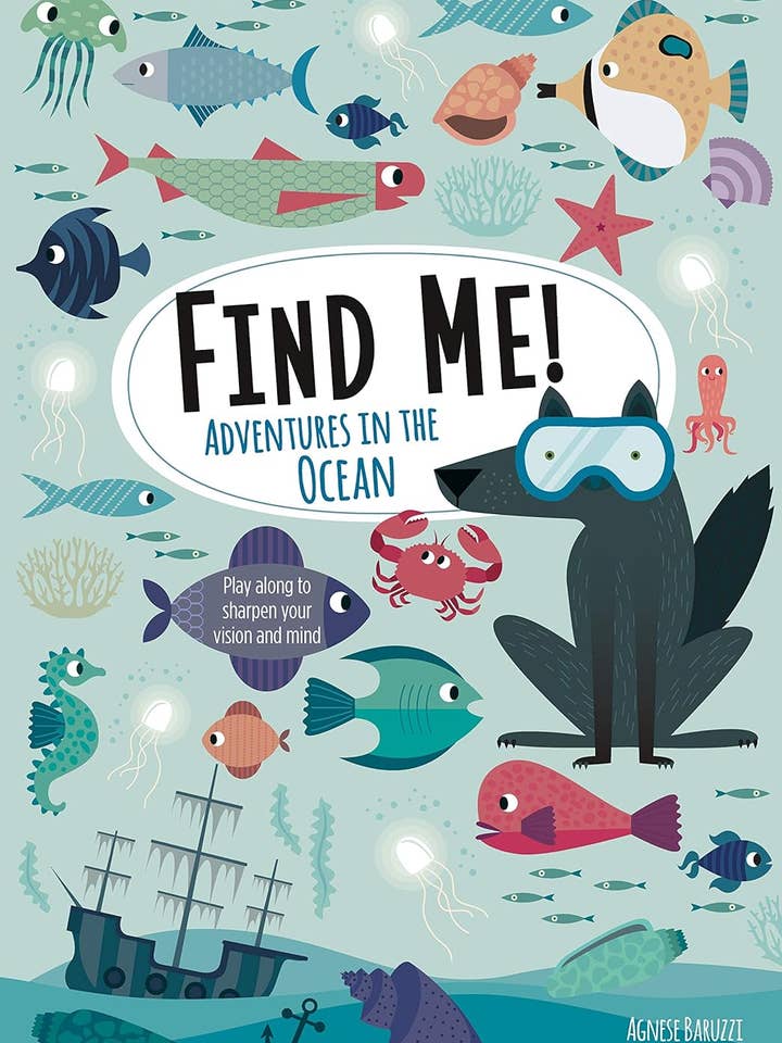 Find Me! Adventures in the Ocean-Hidden Picture Activit (SC) for wholesale by Fox Chapel Publishing