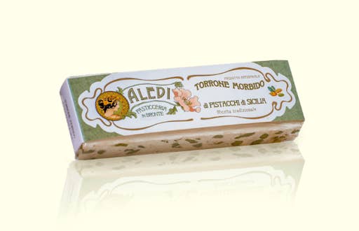 Aledi Bronte - Wholesale Nougat - Sicilian Pistachio Nougat - 150 g