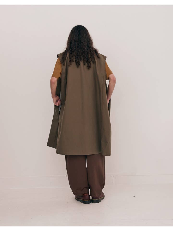 Cèucle - Wholesale Outerwear Vest - Women's - LONG VEST CHAPTER 1 _ OLIVE5