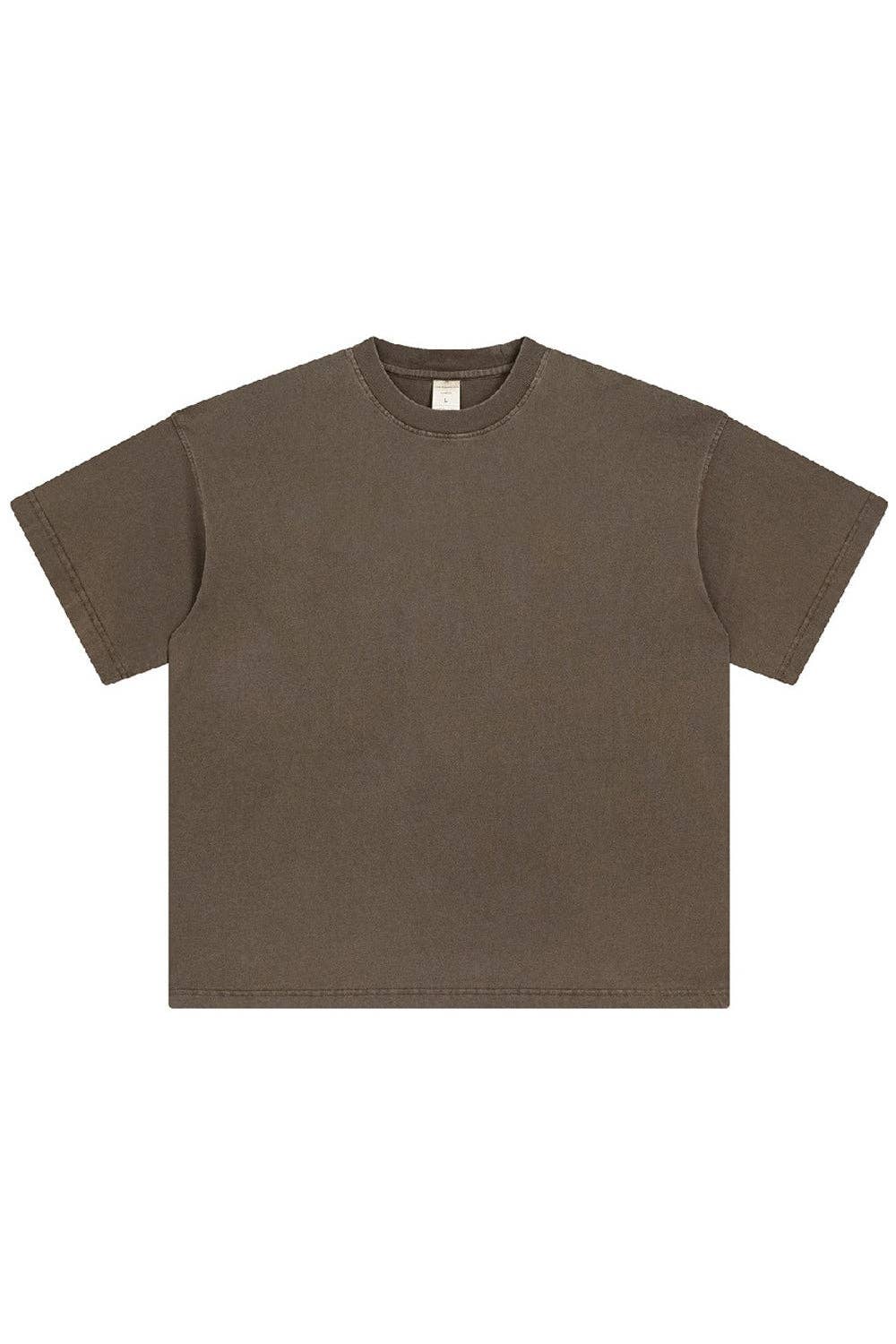 CZ Basics - Wholesale T-shirt - Uniseks - Oversized T-shirt met gewassen print20