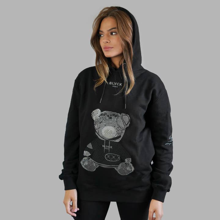 Blvck Paris - Wholesale Hoodie - Unisex - Blvck Evil Twin Teddy Bear Hoodie