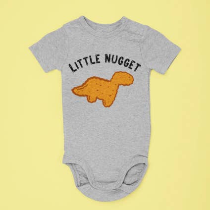 Little Dino Nugget Onesie for wholesale by 34Designed