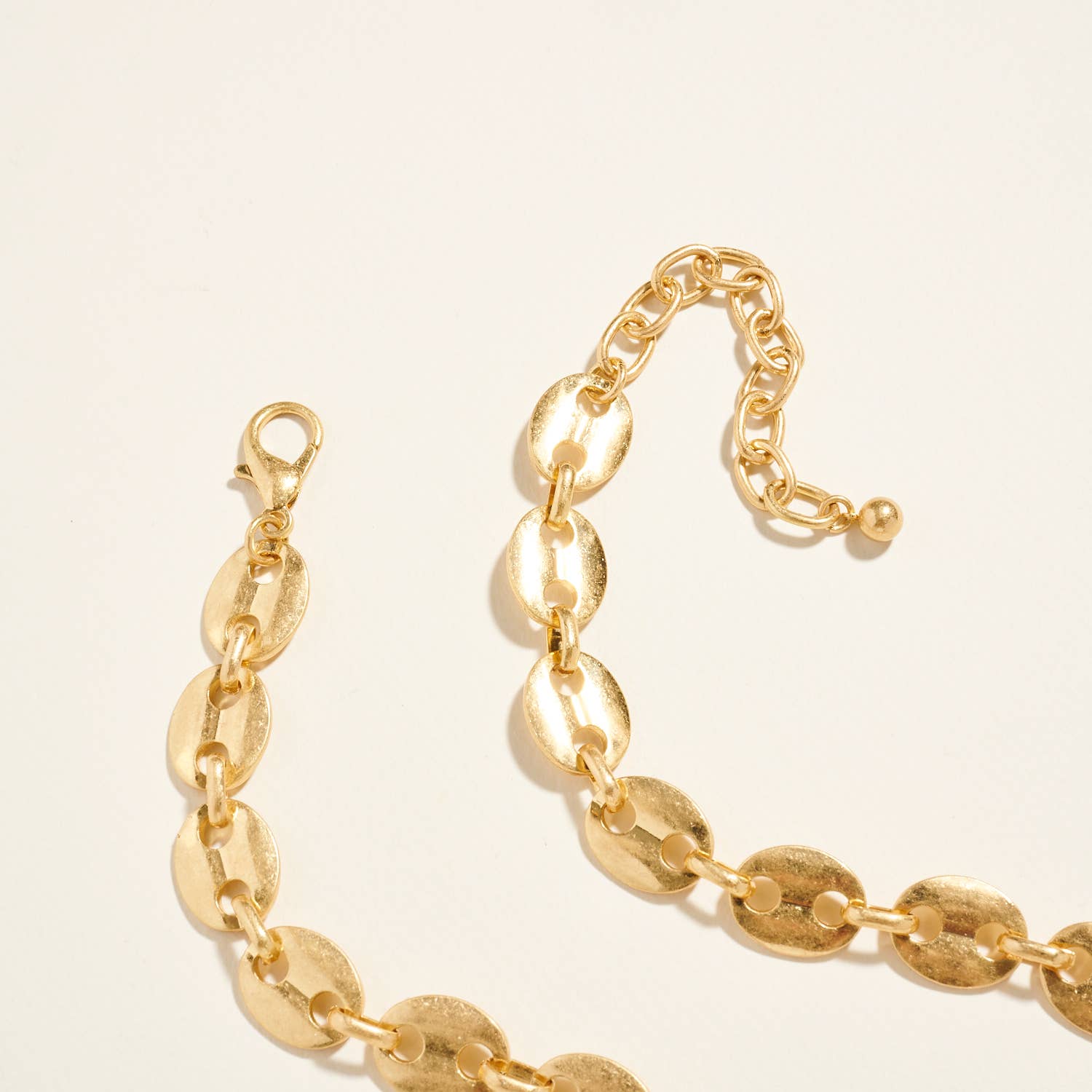 Designature New York - Wholesale Link & Chain Necklace - Handmade Vintage Metal Chain Short Necklace2