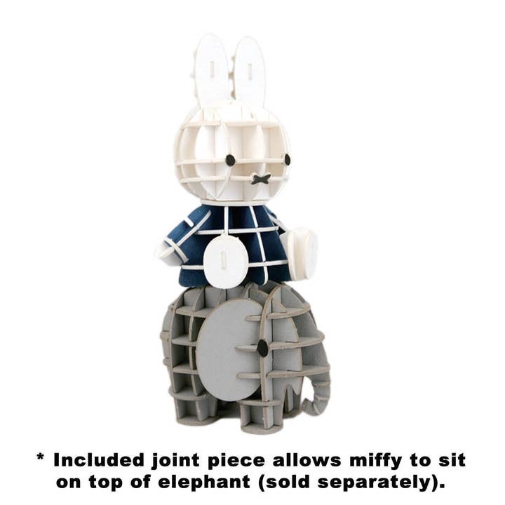 Magnote - Wholesale DIY Craft Kit - si-gu-mi Dick Bruna Collection Sitting Miffy 3D Paper Puzzle