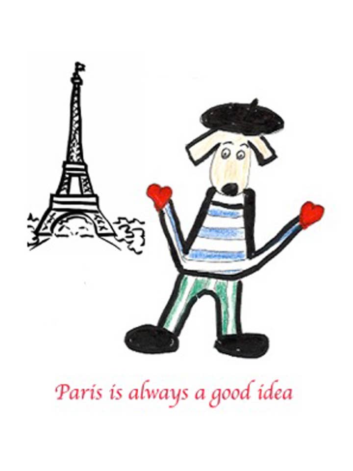 Paris is Always a Good Idea for wholesale by Just Write Arts