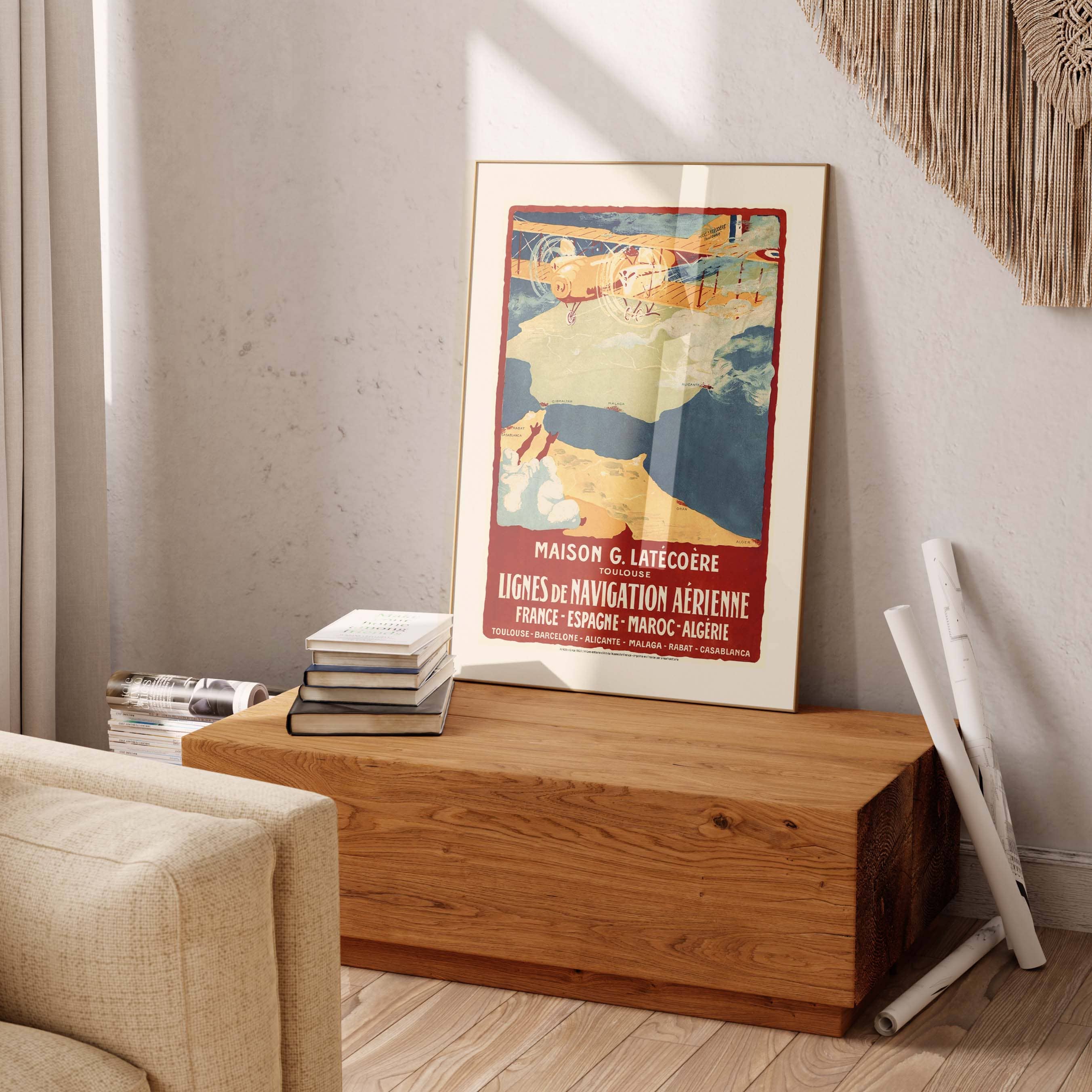 Oneart - Wholesale Poster - Air France Latécoère Poster House G. - AFL14385