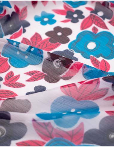 Bone Lenço floral sedoso para venda a revendedores na Faire1