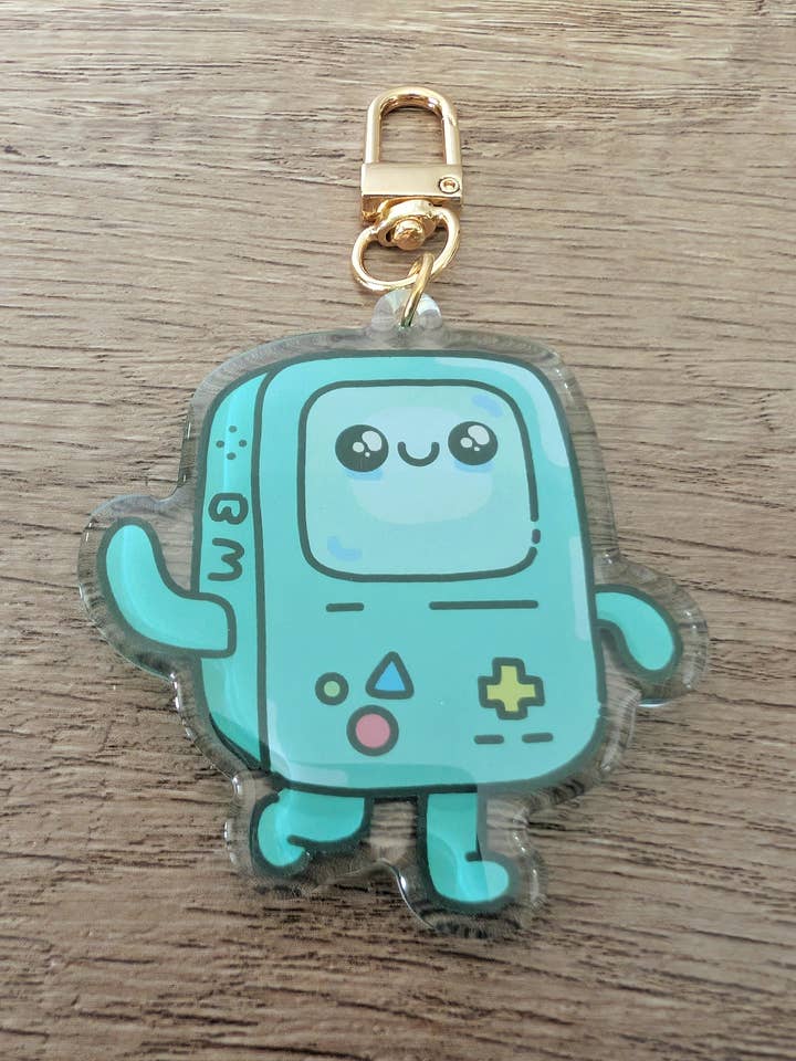 BMO - Eventyrtid Charms Nøglering for engroshandel hos Sadsquatch