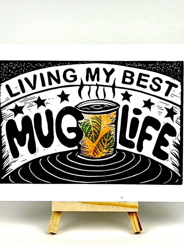 Vivre ma meilleure vie de TASSE (divers) pour la vente par Pixel Palmer