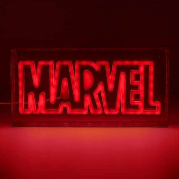 Marvel LED Neon Light for wholesale by Paladone UK