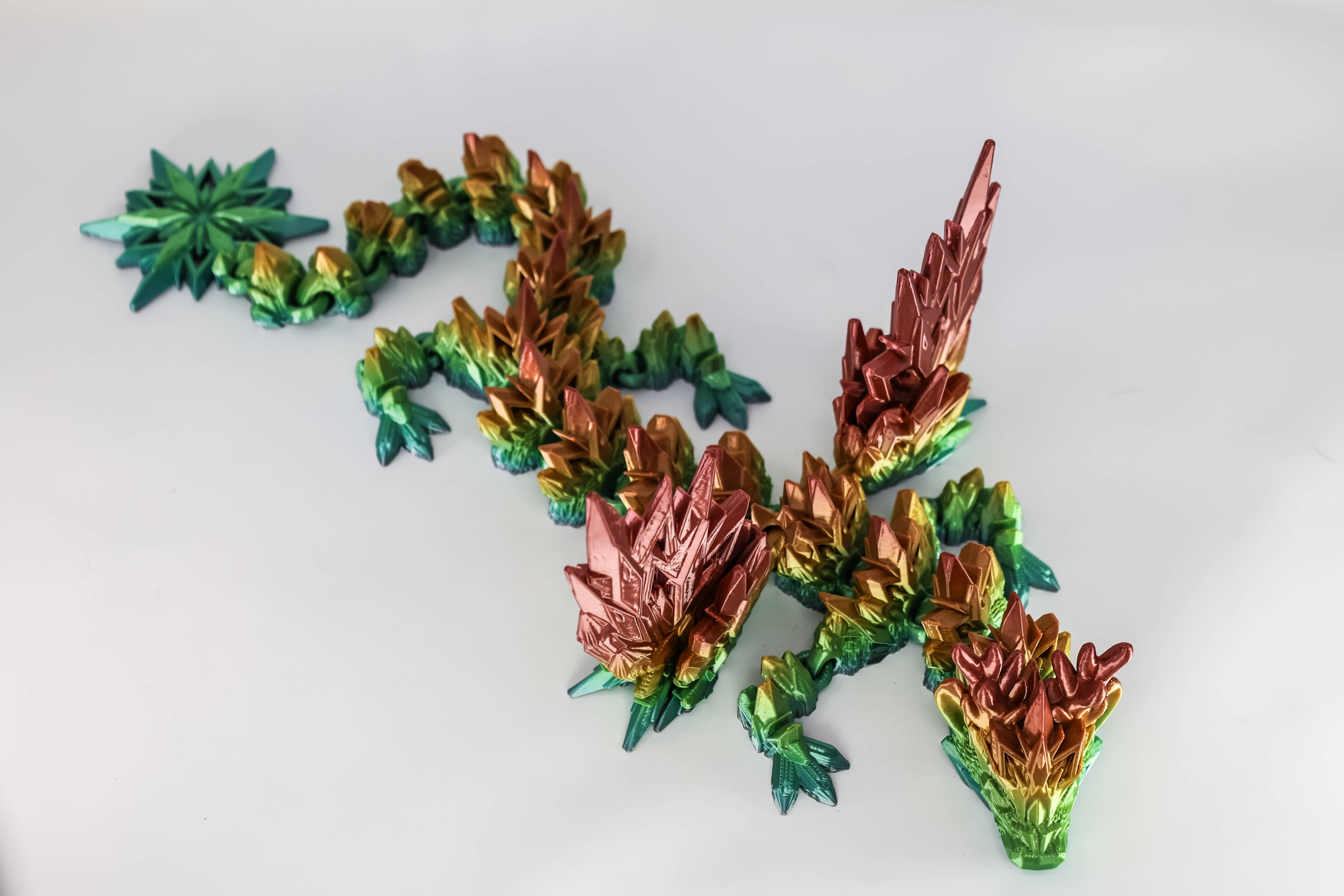 Ruby’s dragons - Vente Figurine – enfant - Grands dragons avec ailes imprimés en 3D — couleurs assorties13