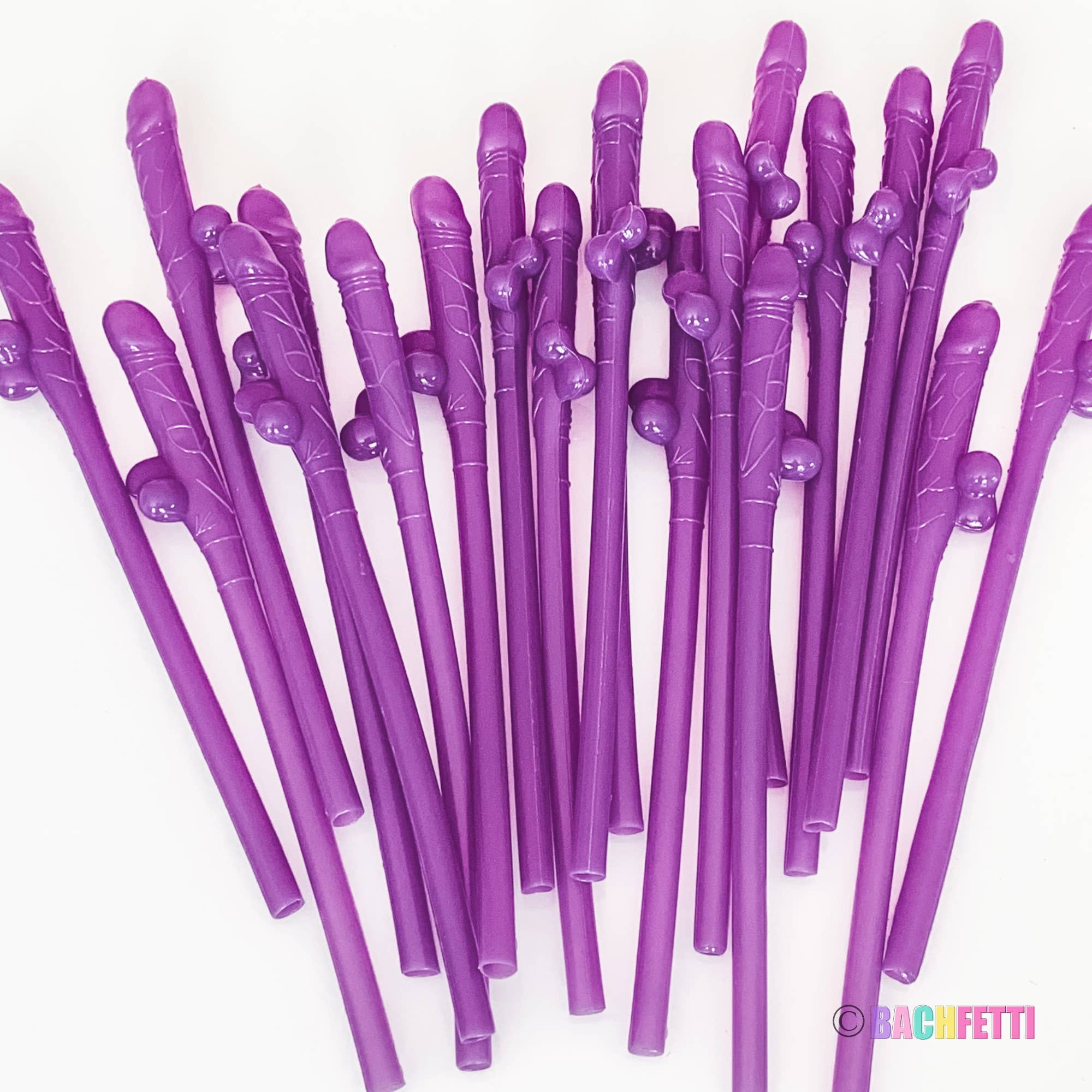 BachFetti – wholesale Drinking straw – Bachelorette Party Straws – 3 Color Options3