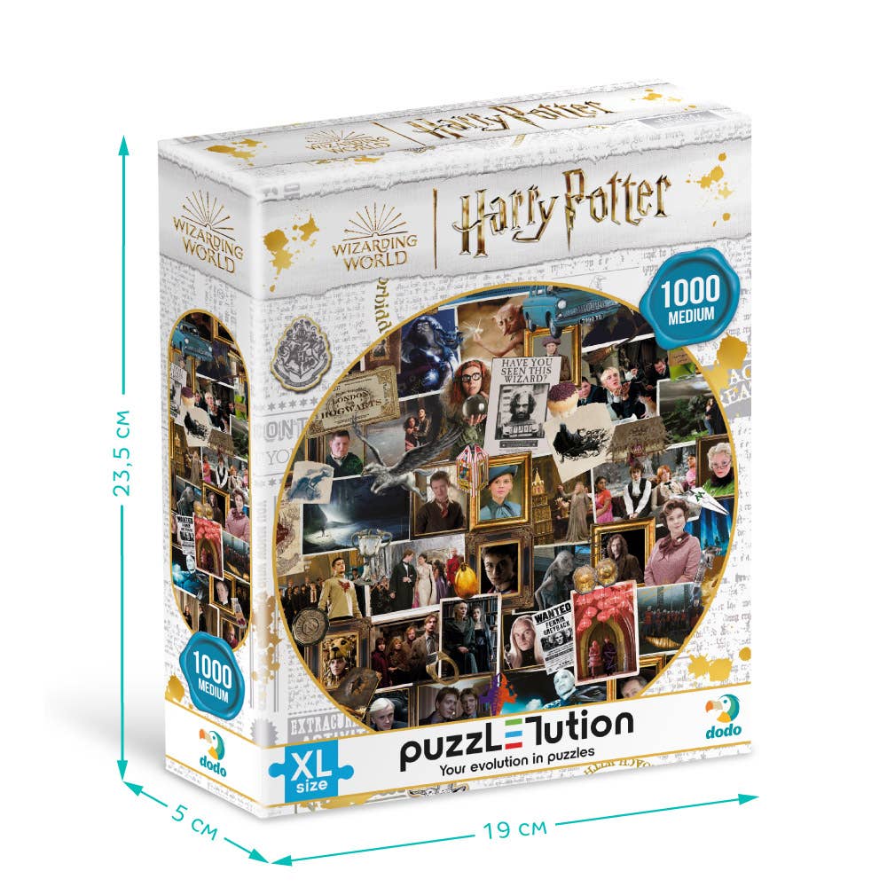 DoDo Brand – wholesale Pussel - Barn – Klassiskt Licensierat Pussel Medelnivå Harry Potter 1000 Bitar4