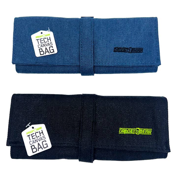 Gadget Gear Tech Canvas Roll Storage Bag- 6/Pack for wholesale by Gadget Gear